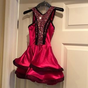 Dance revolution dance costume